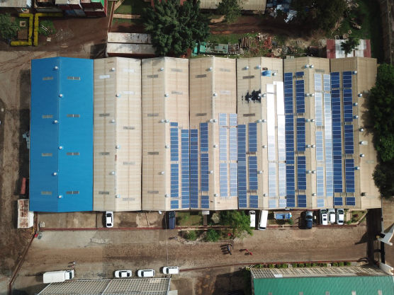 соларна централа инсталирана на покрив
