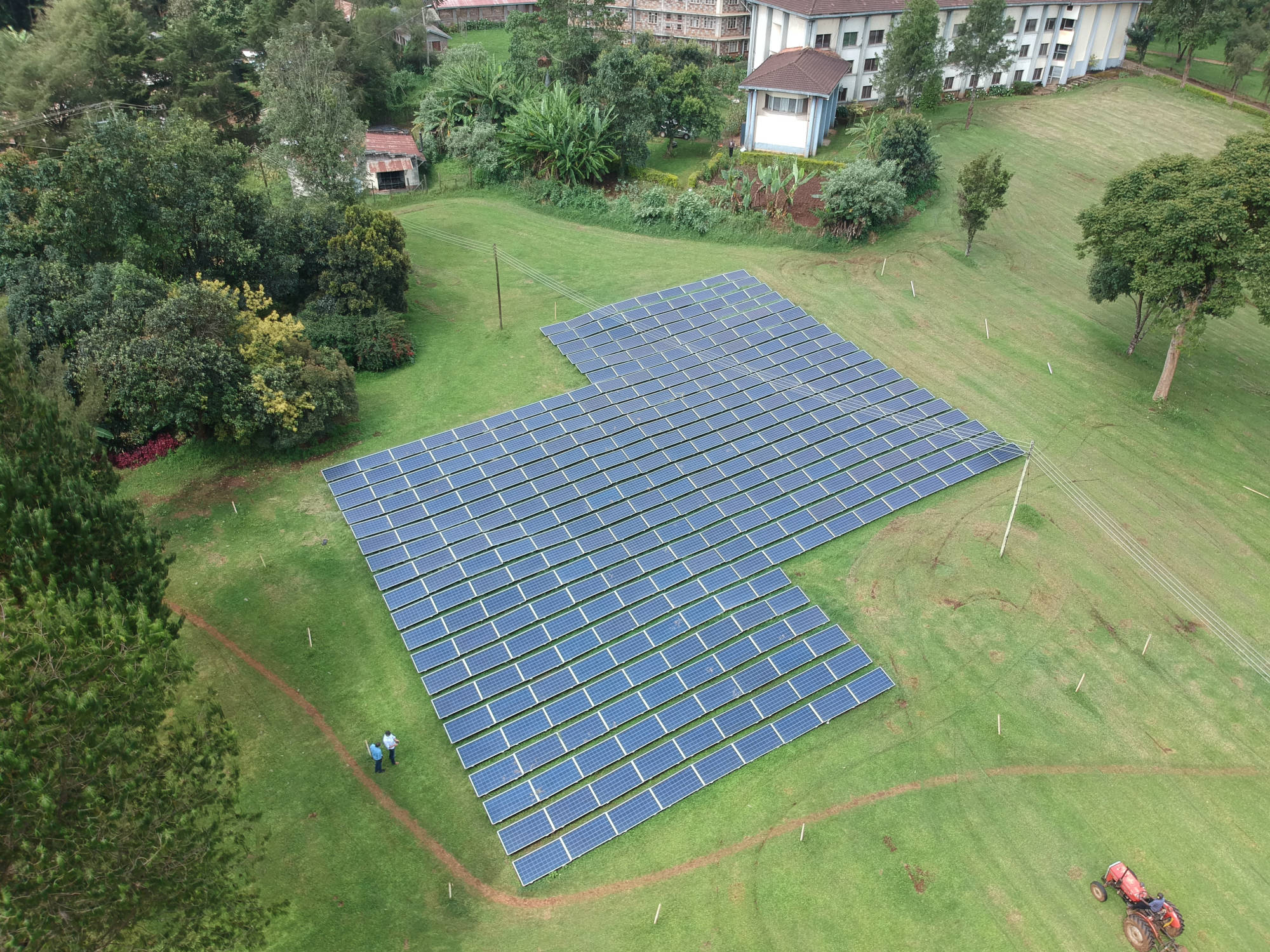120 kW grid-tied | 3 days, UEA Baraton, university, Kenya